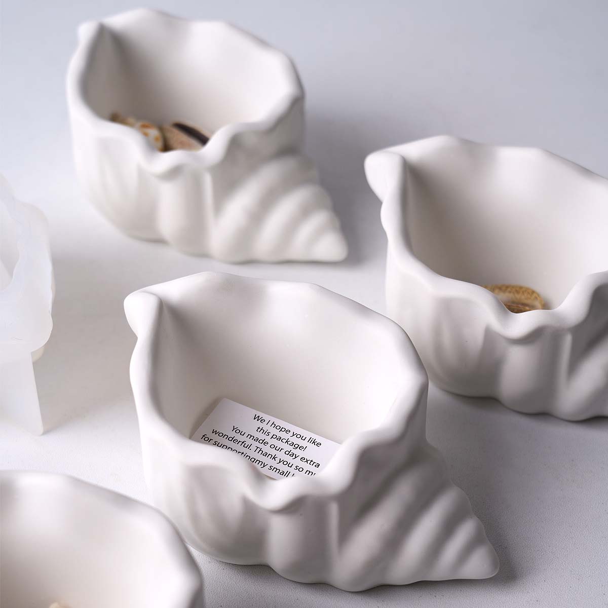 Potsticker Mold - Cetakan Silikon Toples Lilin Keong DIY
