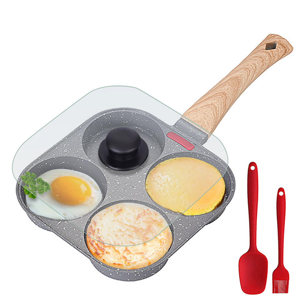 Mini Pancake Griddle - Wajan Penggoreng Telur Anti Lengket 4