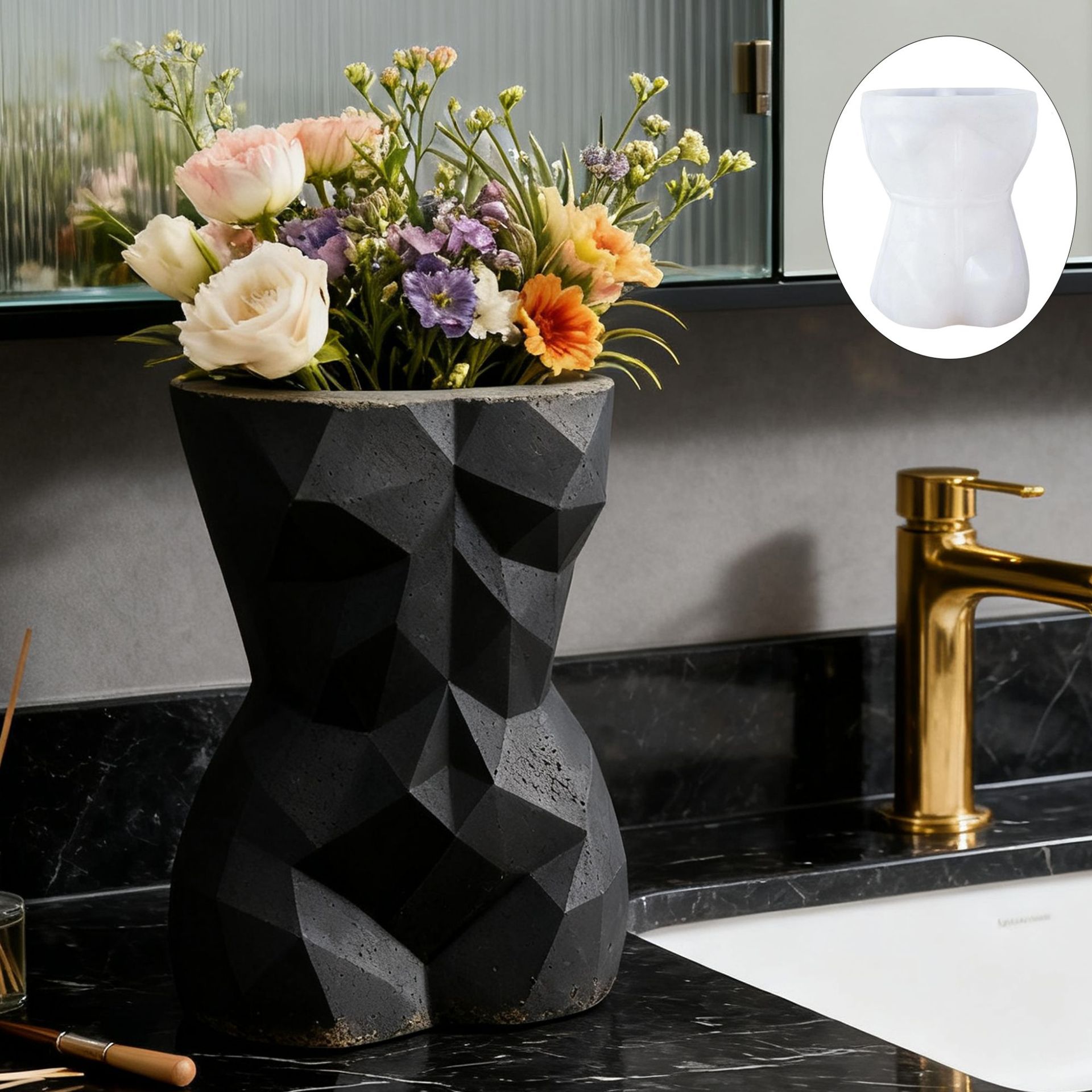 Cetakan Silikon Pot Bunga Bent - Potsticker Mold ulasan dan harga