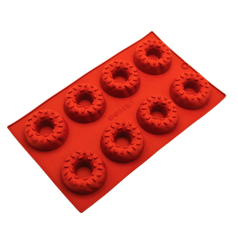 Cetakan Donat Silikon 8 Lubang - Donut Mold Silicone ulasan dan harga