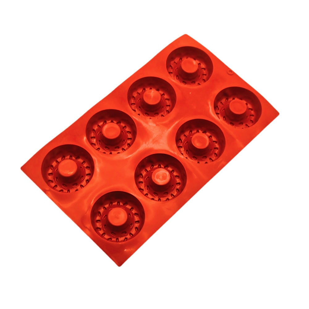 Cetakan Donat Silikon 8 Lubang - Donut Mold Silicone ulasan dan harga