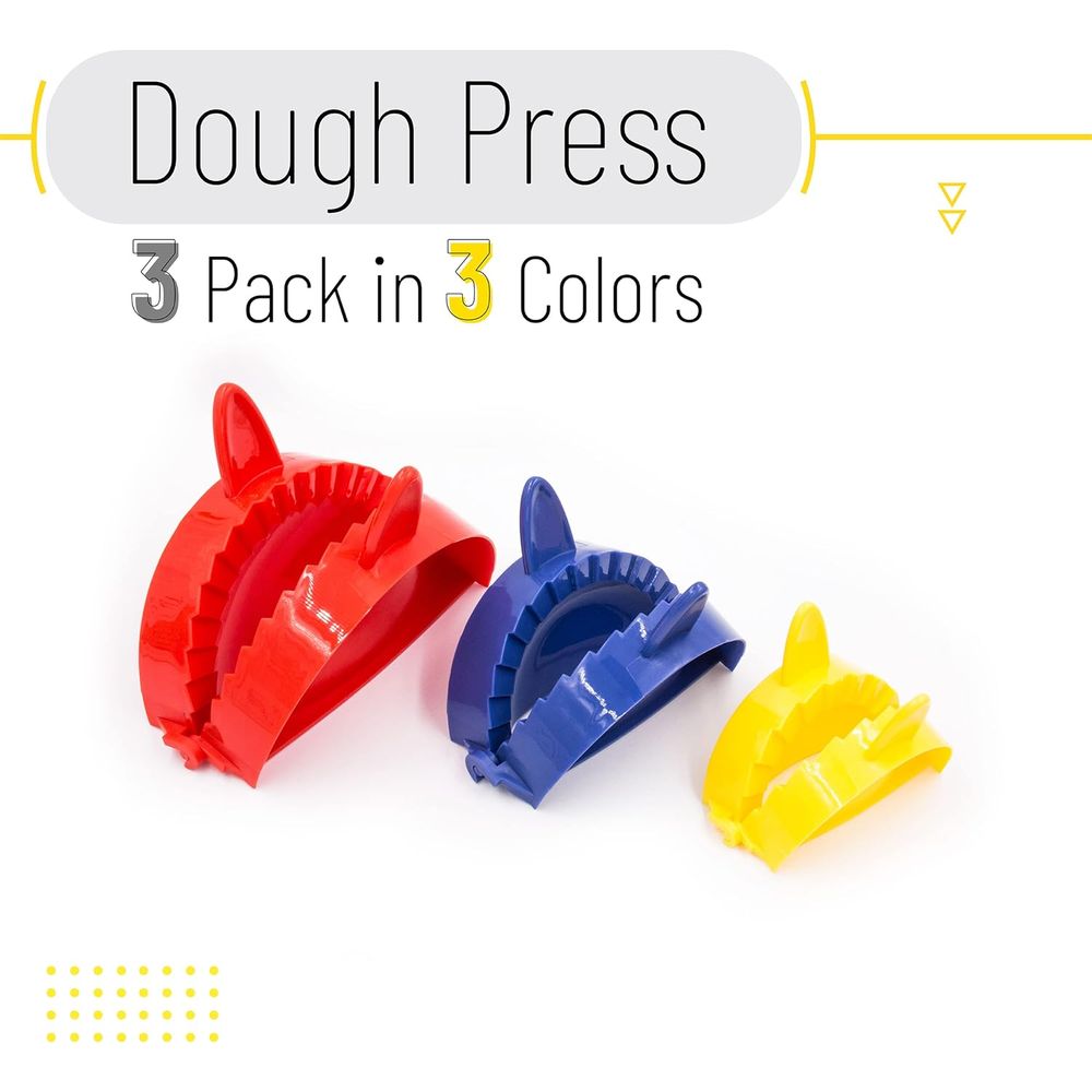 Set Alat Penekan Adonan 3-in-1 - Dumpling Press Set ulasan dan harga