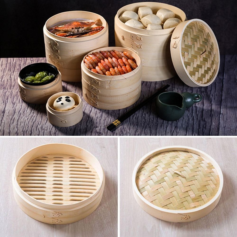 Pengukus Bambu Cina untuk Mema - Bao Steamer Bamboo ulasan dan harga