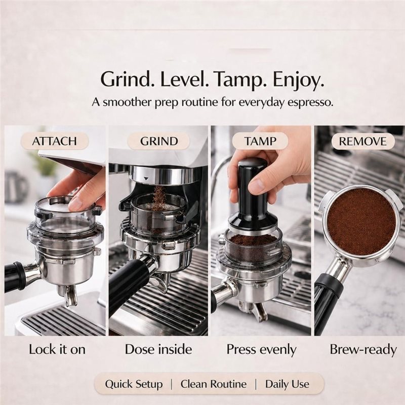 Corong Portafilter Twist-Lock  - Breville Espresso Barista Express ulasan dan harga